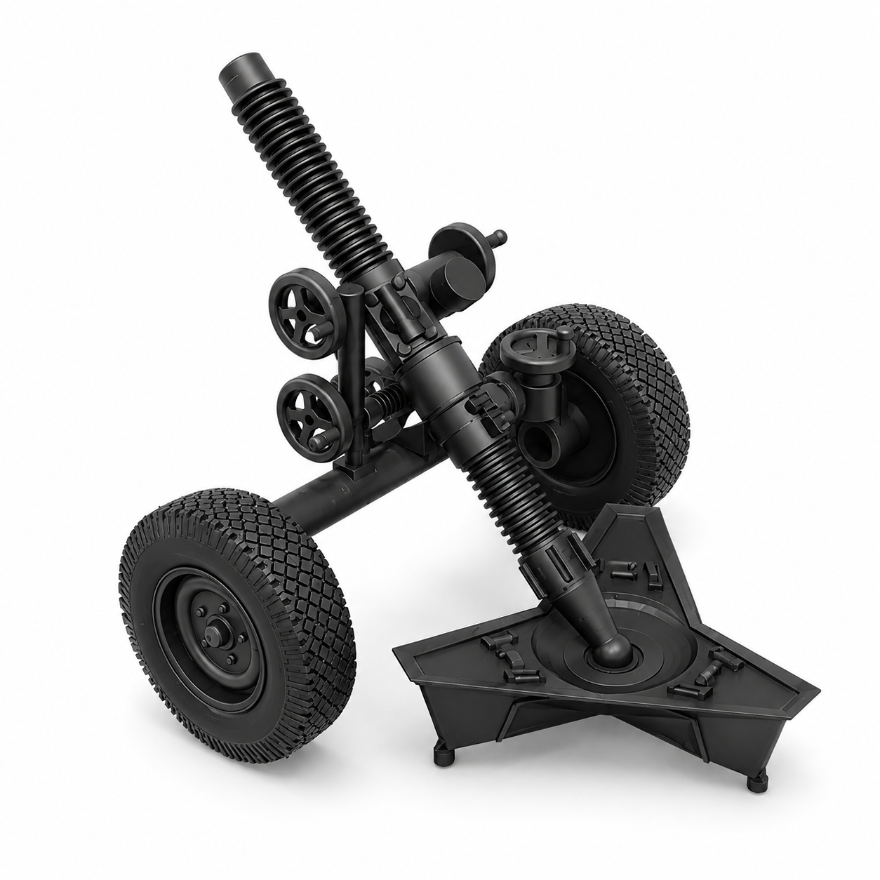 SSMODEL 1/350 MO-120 RT 120mm mortar Resin Model Kit TSS3500430 — detail view 2