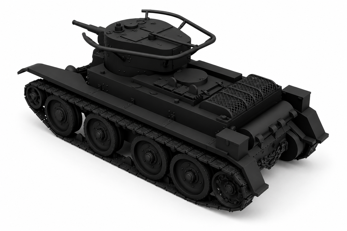 SSMODEL 1/100 BT-5 pack Tank Resin Model Kit TSS1000571