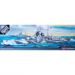 ACADEMY 14219 1/800 KIT DA MONTARE NAVE DA GUERRA TIRPITZ GERMAN BATTLESHIP ART
