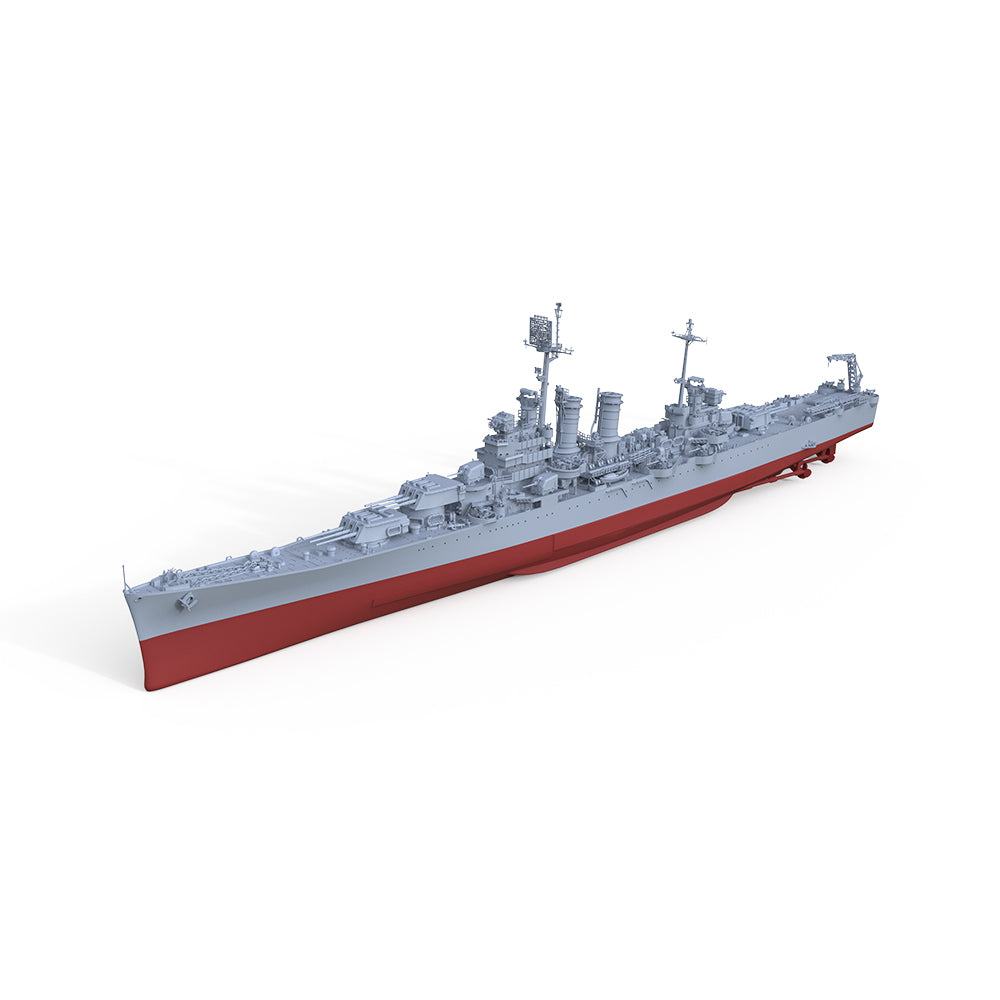 SSMODEL 571S Military Warship Model Kit US Wichita Cruiser