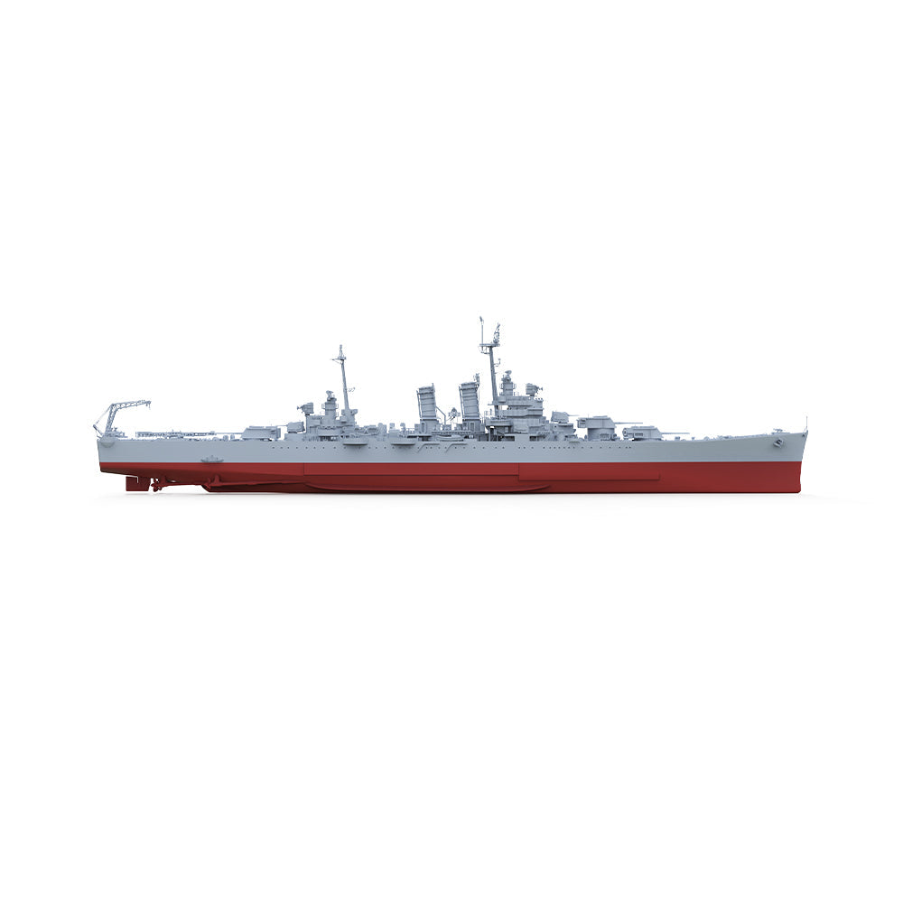 SSMODEL 571S Military Warship Model Kit US Wichita Cruiser