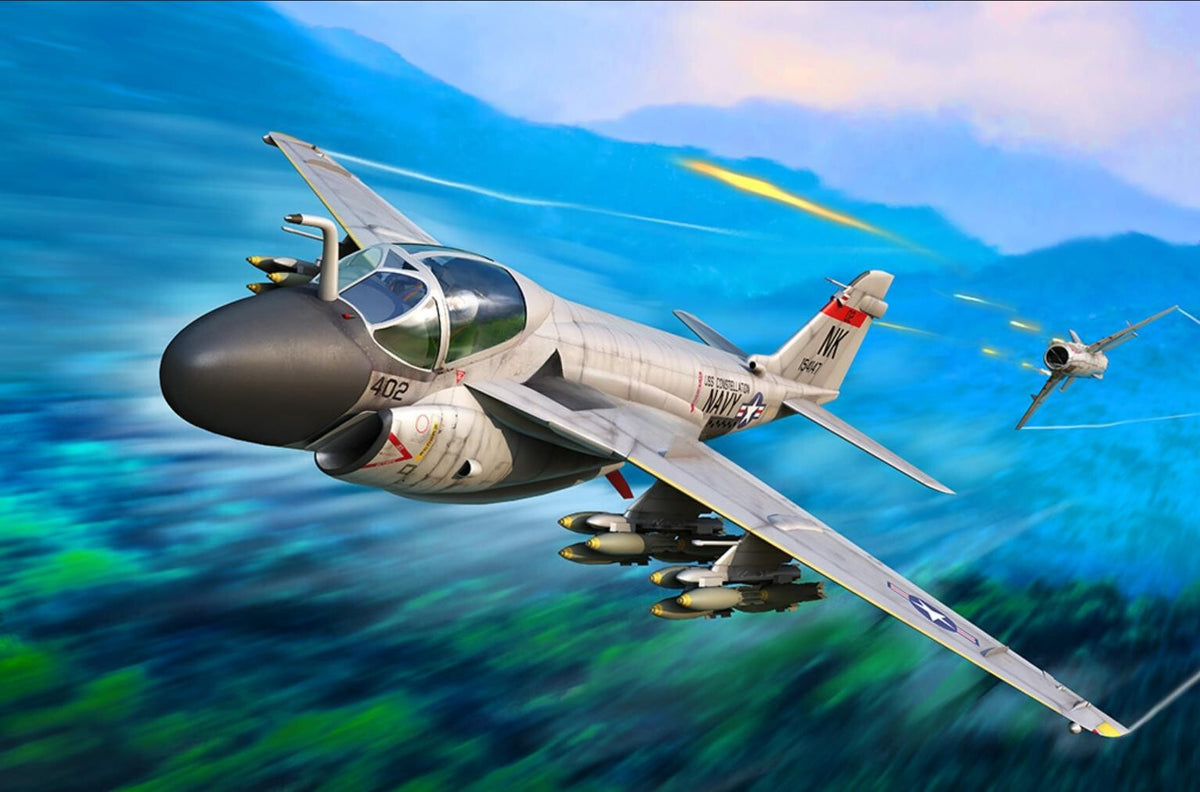 Trumpeter 01640 1/72 A-6A Intruder Model Kit — scale model kit