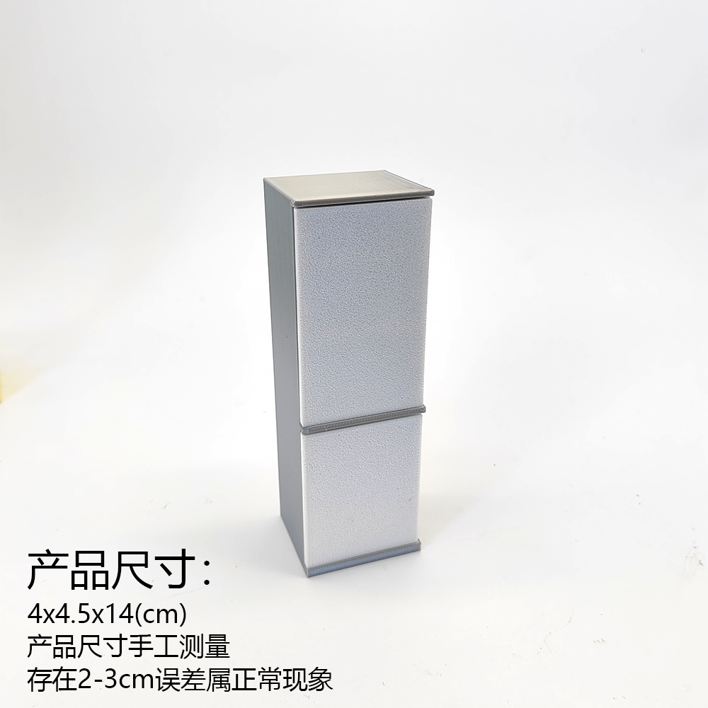 LYTP12215 1/12 Miniature Refrigerator With Functional Door Miniature Healing Display 1:12 Scale — detail view 3