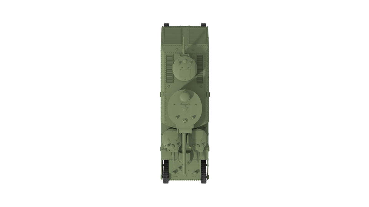 SSMODEL 1/64 T-39 Soviet experimental superheavy tank ResinModel Kit TSS0640009 — detail view 6