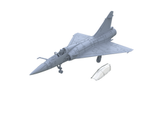 Yao's Studio LYR708 Fighter Aircraft Military Model Kit French Mirage 2000-5F Fighter