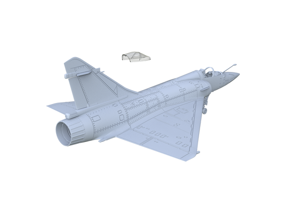 Yao's Studio LYR708 Fighter Aircraft Military Model Kit French Mirage 2000-5F Fighter