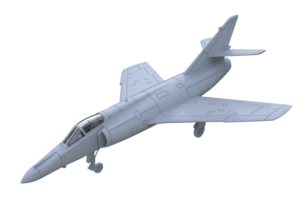 Yao's Studio LYR705 Fighter Aircraft Military Model Kit France Super Etendard Carrier Based Attack Aircraft
