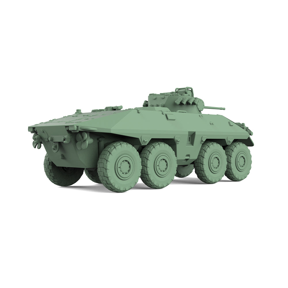 SSMODEL 389 Military Model Kit German LUCHS A2 Light Tank — detail view 3