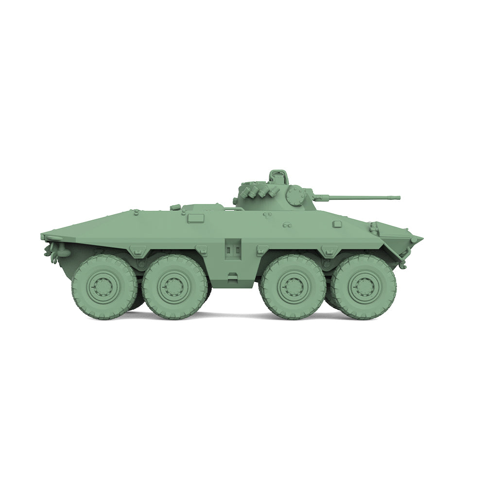 SSMODEL 389 Military Model Kit German LUCHS A2 Light Tank — detail view 4