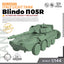 SSMODEL 476 Military Model Kit Italy Blindo I105R Light Tank
