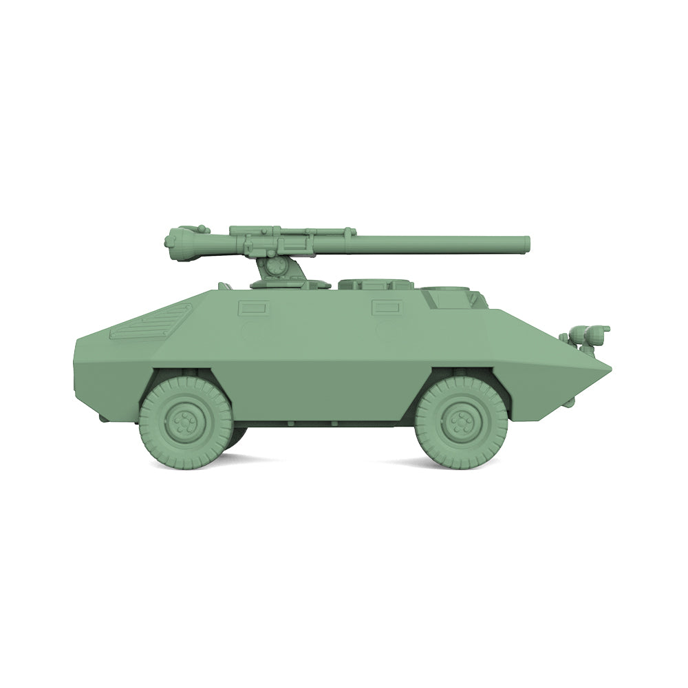 SSMODEL 491 Military Model Kit Italy R3 T106 FA Light Tank — detail view 4