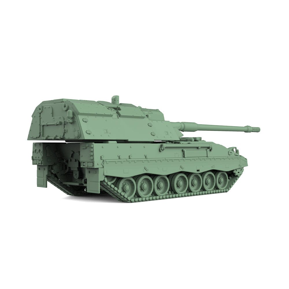 SSMODEL 492 Military Model Kit German PzH2000 Self-Propelled Anti-Tank Gun — detail view 2
