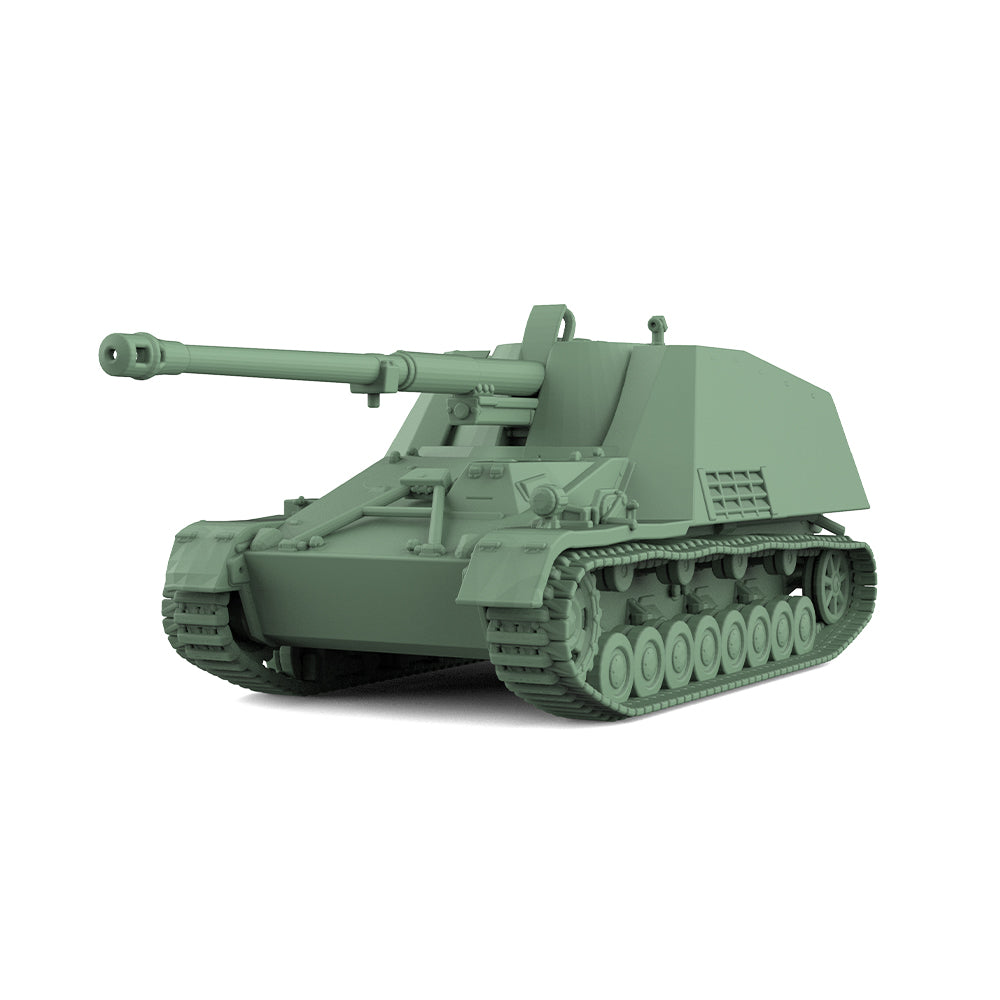 SSMODEL 494 Military Model Kit German Nashorn Tank Destroyer — detail view 2