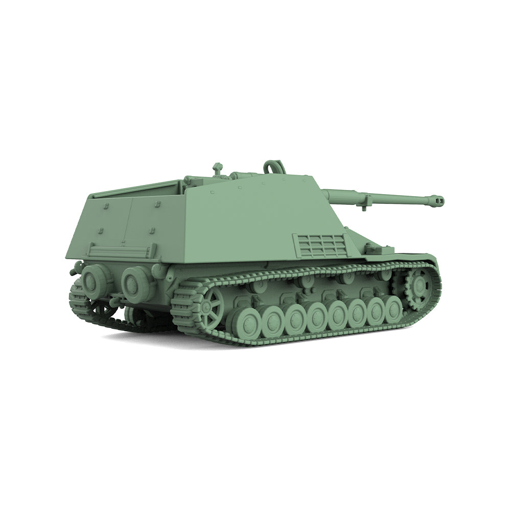 SSMODEL 494 Military Model Kit German Nashorn Tank Destroyer — detail view 3