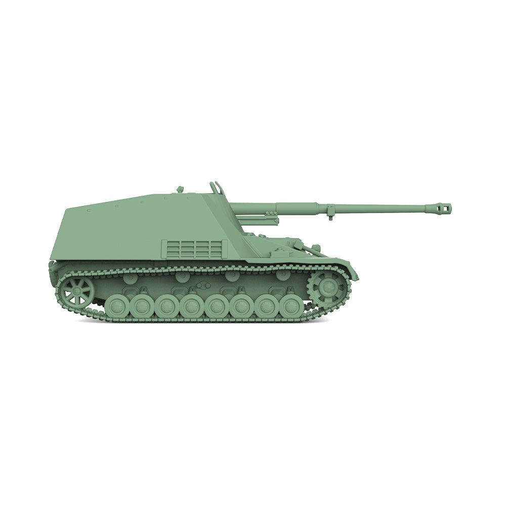 SSMODEL 494 Military Model Kit German Nashorn Tank Destroyer — detail view 4