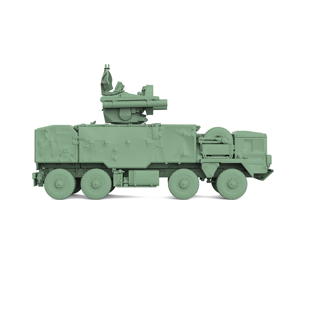 SSMODEL 499 Military Model Kit German FlaRakRad Self-Propelled Anti-Tank Gun — detail view 4