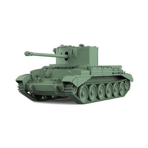 MRY-SFW SS817 Military Armoured Model Kit British Cruiser  Mk VIII Challenger (A30) Medium Tank 1/35 Adult Collectible