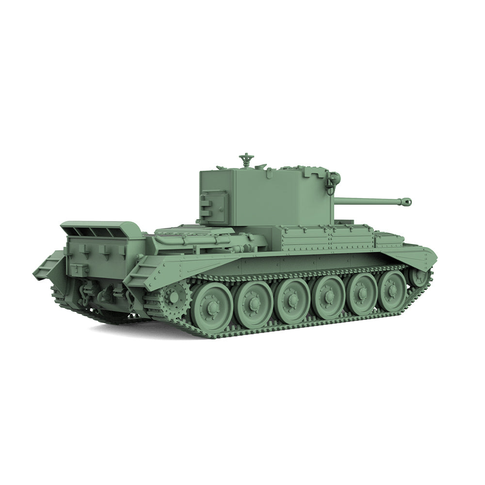 MRY-SFW SS817 Military Armoured Model Kit British Cruiser  Mk VIII Challenger (A30) Medium Tank 1/35 Adult Collectible — detail view 6