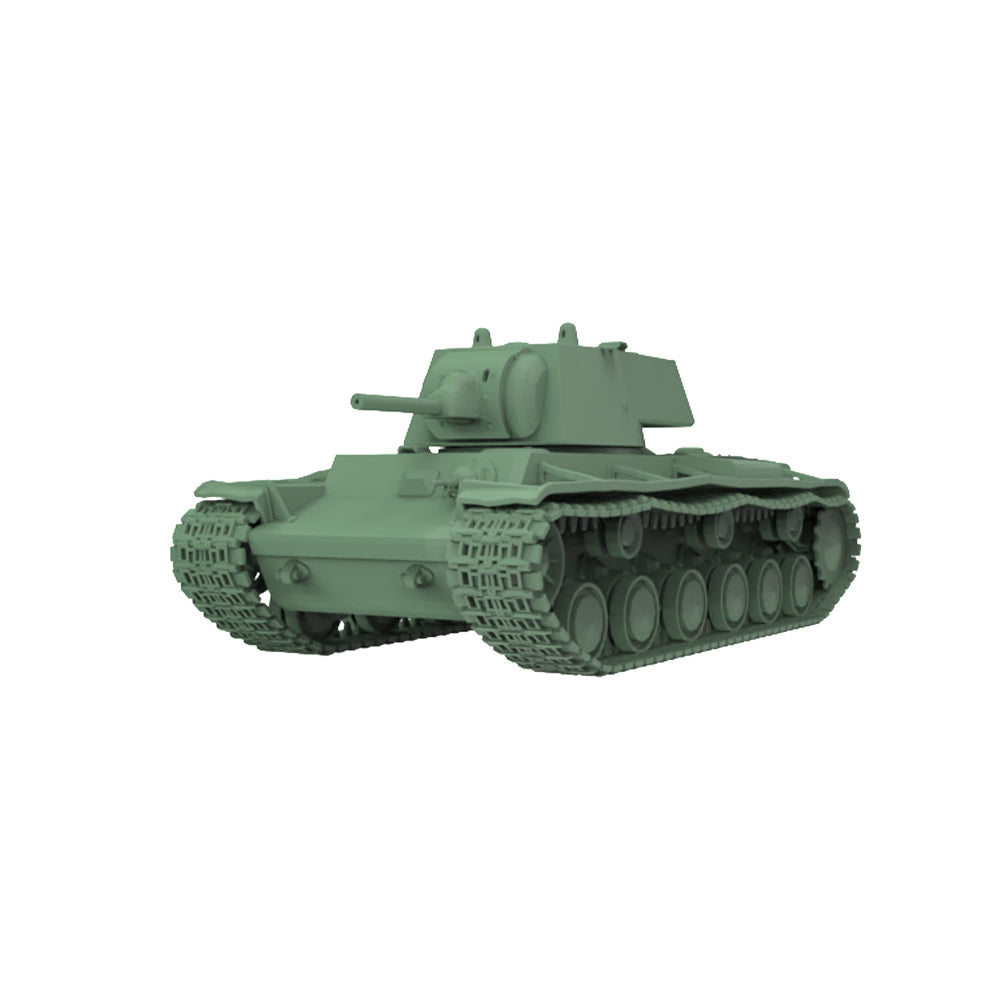 SSMODEL 857 Military Model Kit Soviet KV-1(L-11) Medium Tank — detail view 2