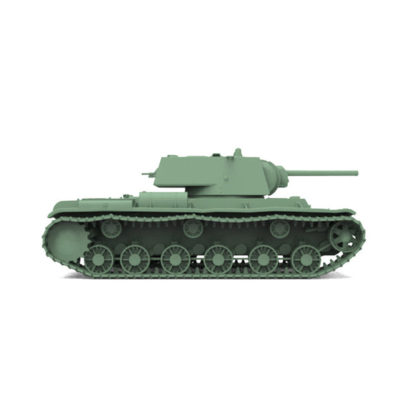 SSMODEL 858 Military Model Kit Soviet KV-1(ZiS-5) Medium Tank
