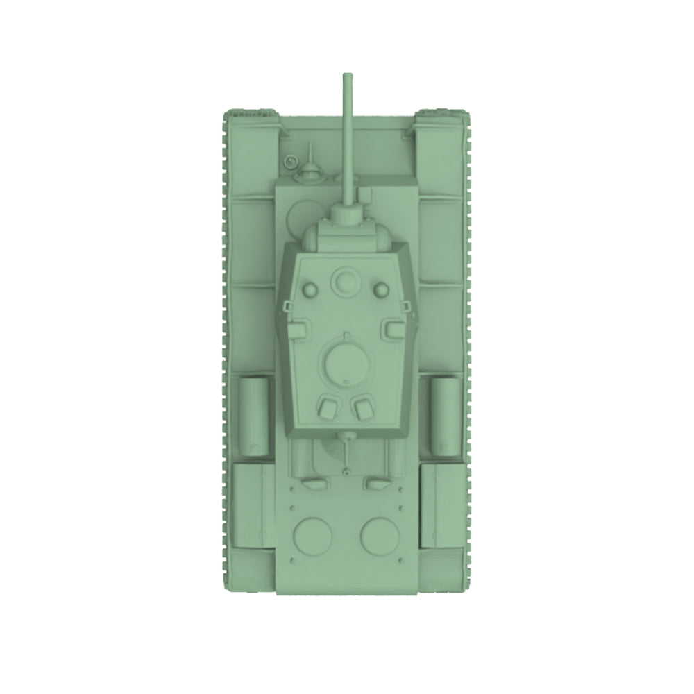 SSMODEL 858 Military Model Kit Soviet KV-1(ZiS-5) Medium Tank — detail view 5