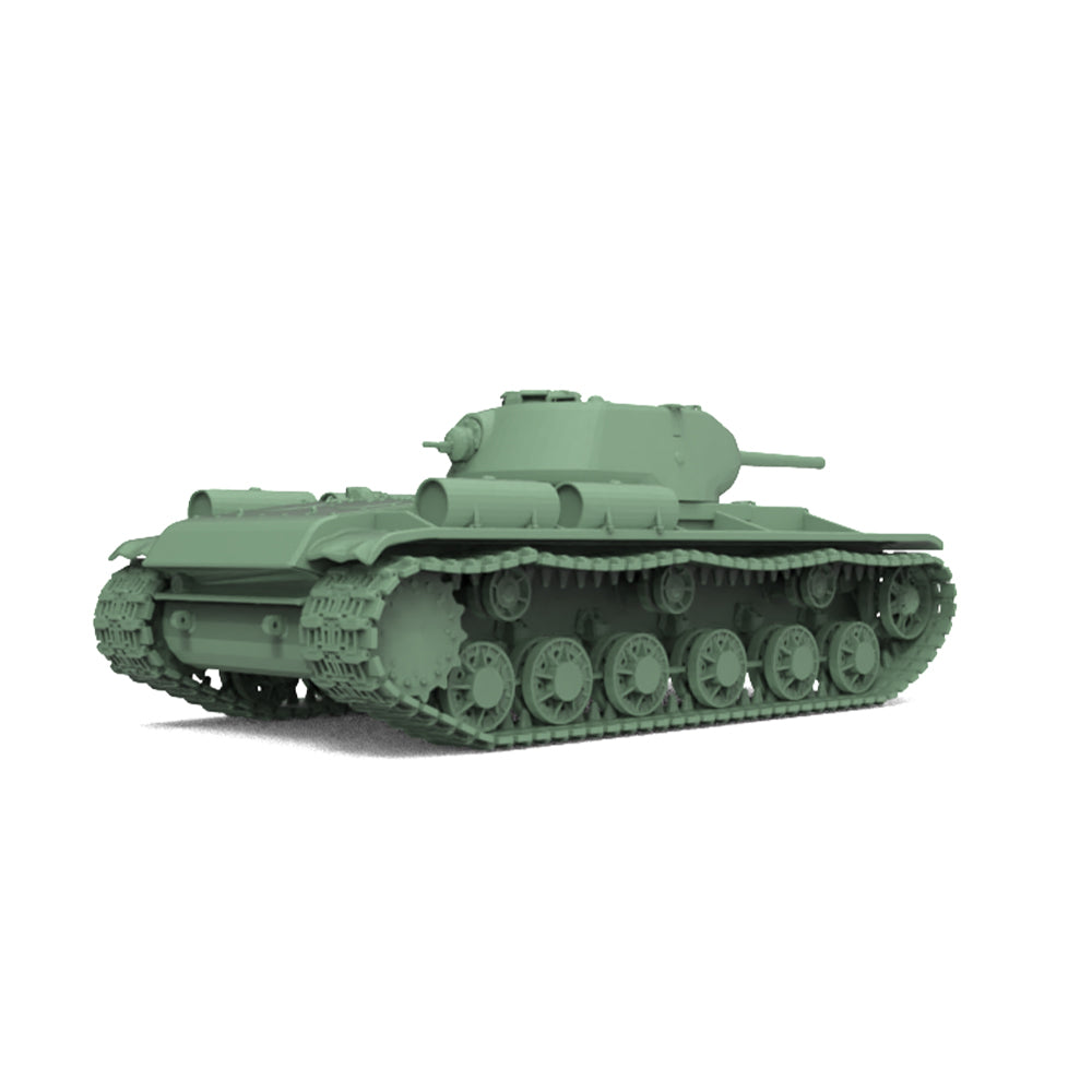 SSMODEL 860 Military Model Kit Soviet KV-1S Medium Tank Secondary image
