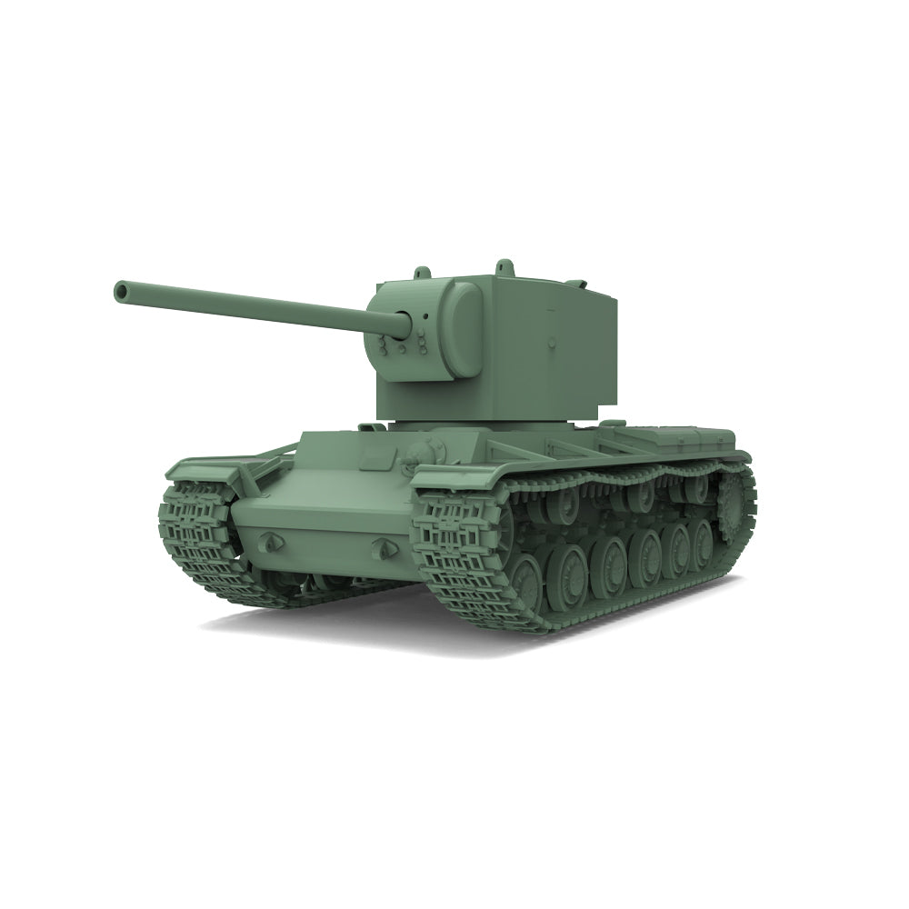 SSMODEL 862 Military Model Kit Soviet KV-2(Zis-6) Medium Tank — detail view 2