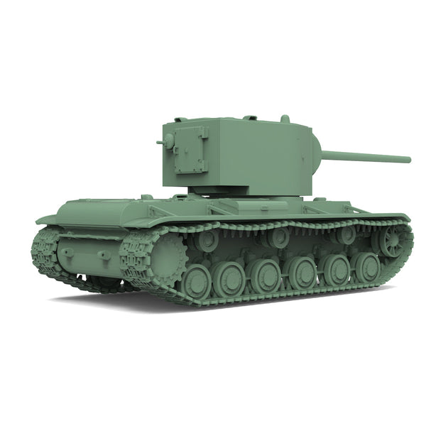 SSMODEL 862 Military Model Kit Soviet KV-2(Zis-6) Medium Tank