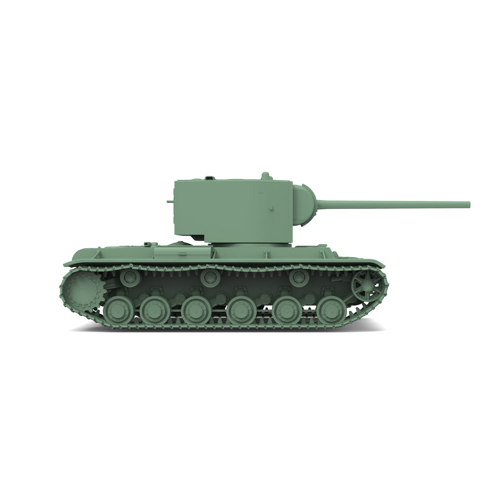 SSMODEL 862 Military Model Kit Soviet KV-2(Zis-6) Medium Tank — detail view 4