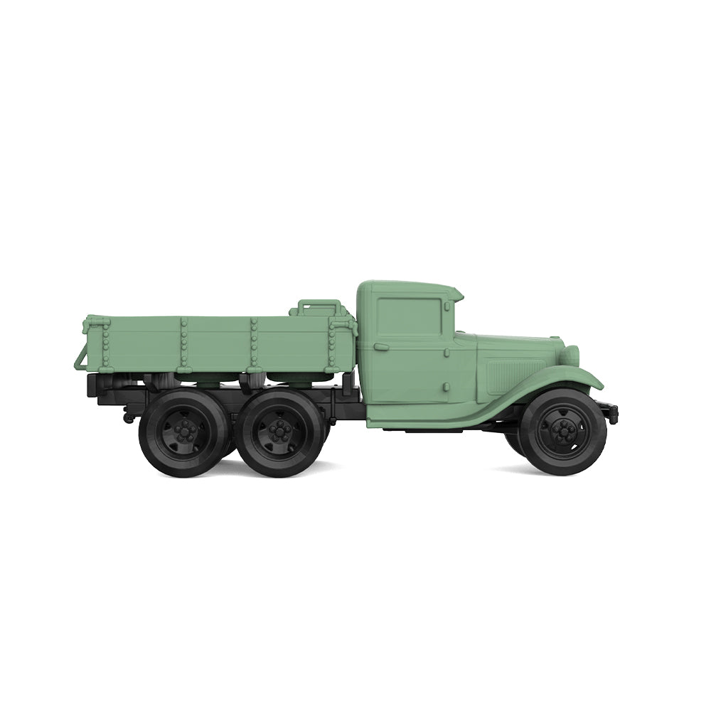 SSMODEL 866 Military Model Kit Soviet GAZ-AAA Anti-Aircraft Truck Secondary image