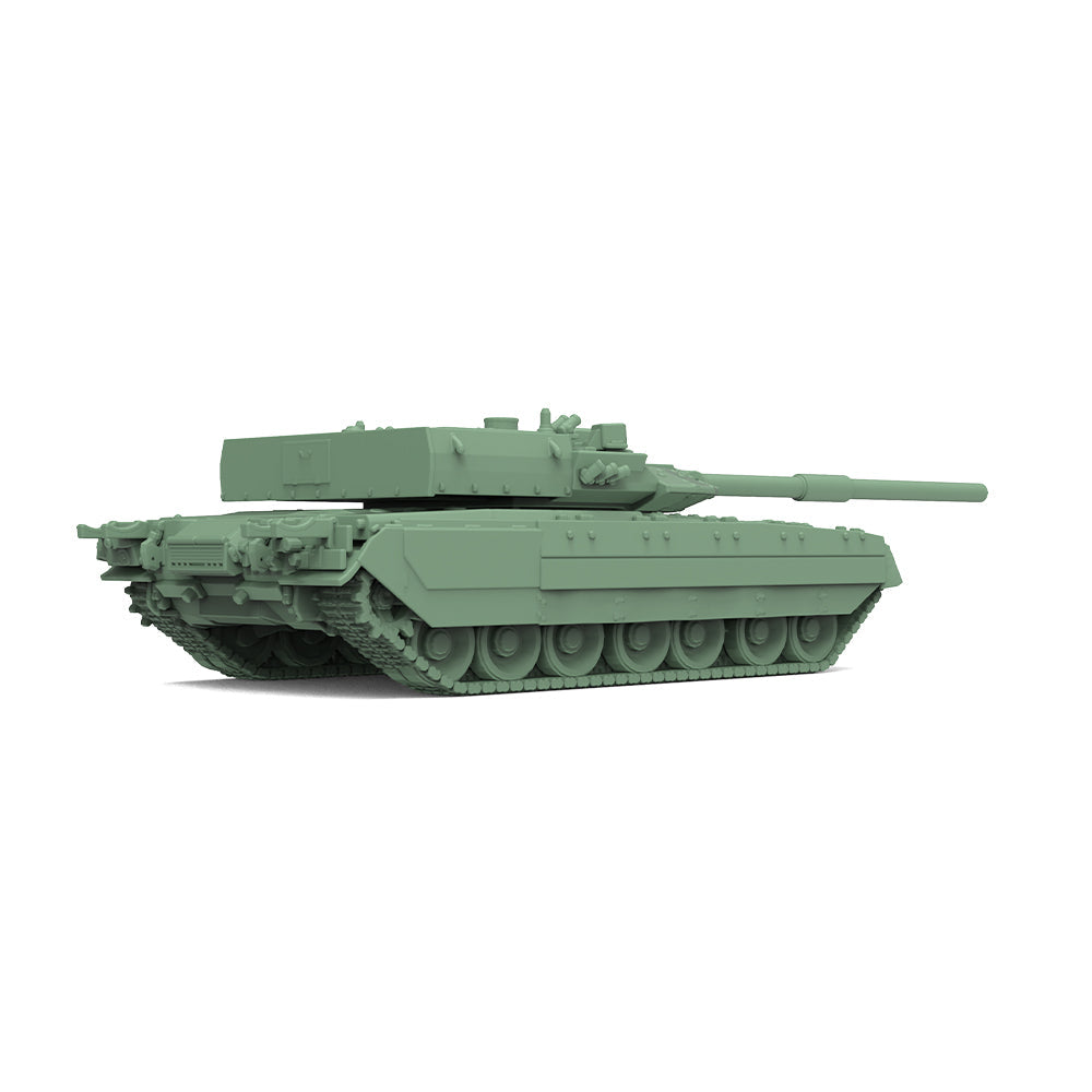 SSMODEL 877 Military Model Kit Russia Object640 Main Battle Tank — detail view 3