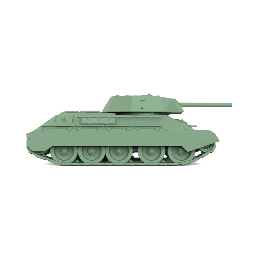 SSMODEL 879 Military Model Kit Soviet T-34E Medium Tank — detail view 4