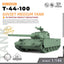 SSMODEL 880 Military Model Kit Soviet T-44-100 Medium Tank