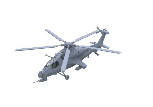 Yao's Studio LYR903 Fighter Aircraft Military Model Kit China Z-10 Helicopter