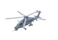 Yao's Studio LYR903 Fighter Aircraft Military Model Kit China Z-10 Helicopter
