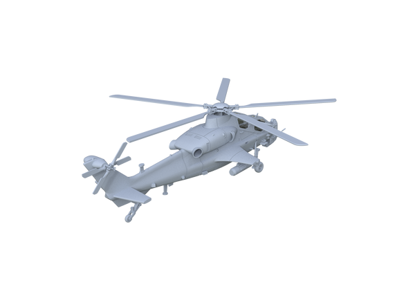 Yao's Studio LYR903 Fighter Aircraft Military Model Kit China Z-10 Helicopter