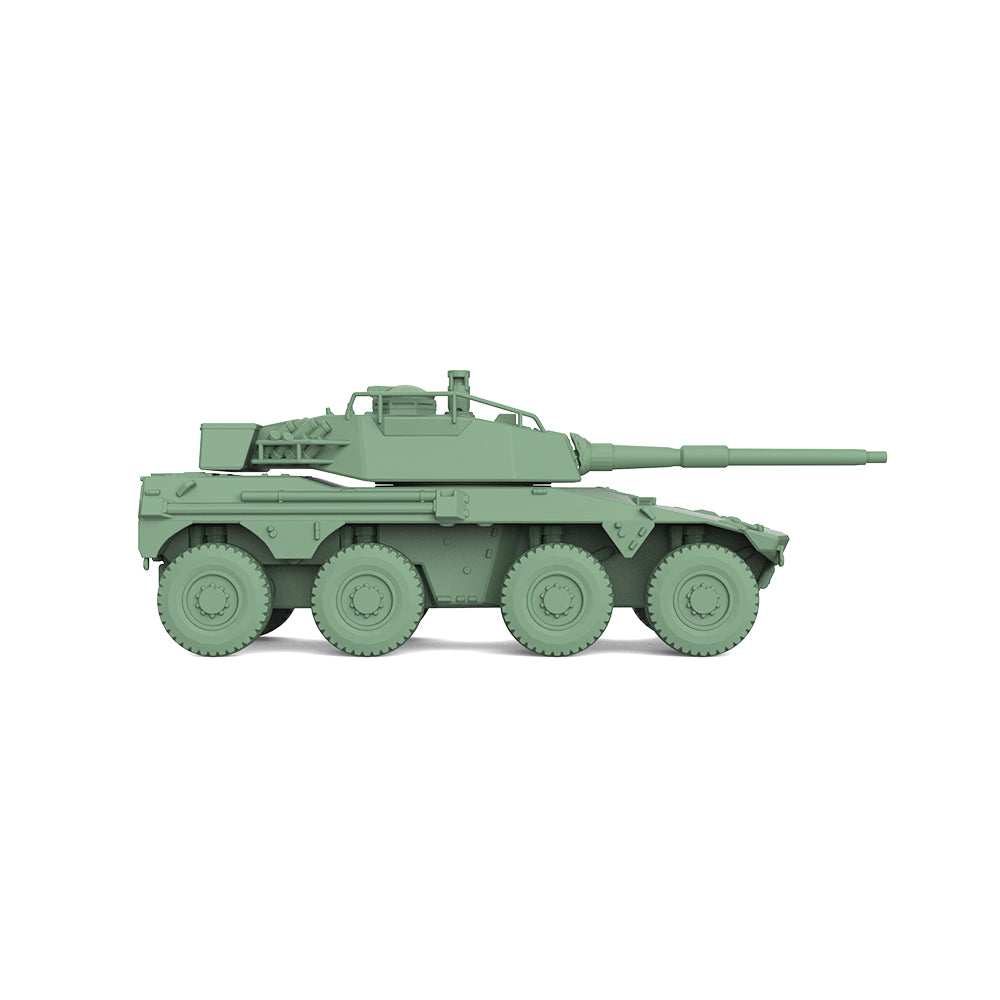 SSMODEL 904 Military Model Kit South Africa Rooikat 76 Tank Destroyer — detail view 4