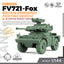 SSMODEL 910 Military Model Kit Britain FV721-Fox Armoured Fighting Vehicle