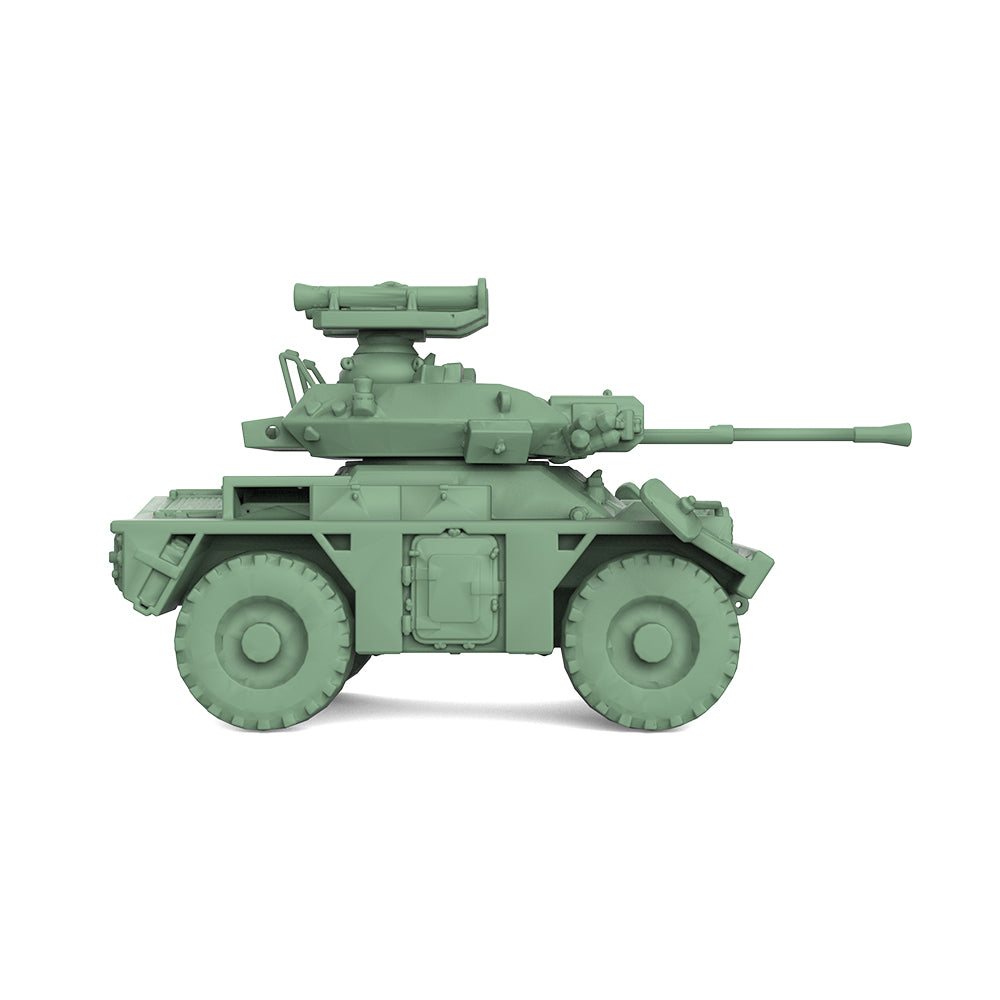 SSMODEL 910 Military Model Kit Britain FV721-Fox Armoured Fighting Vehicle
