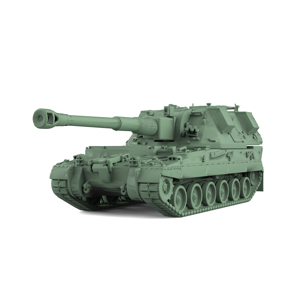 SSMODEL 911 Military Model Kit Britain AS90 Self Propelled Gun — detail view 2