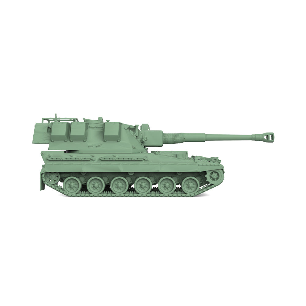 SSMODEL 911 Military Model Kit Britain AS90 Self Propelled Gun — detail view 4