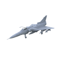 Yao's Studio LYR915 Military Model Kit Israeli Kfir C.10 Fighter Aircraft