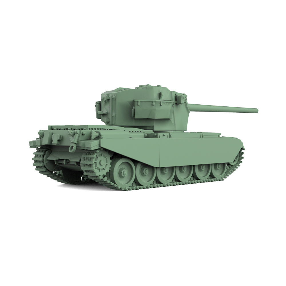 SSMODEL 915 Military Model Kit Britain FV4004 Conway Tank Destroyer — detail view 3