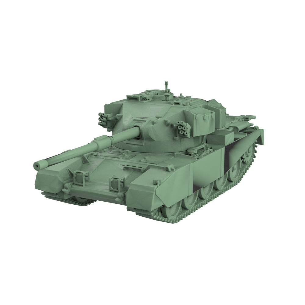 SSMODEL 916 Military Model Kit Britain FV4202 Medium Tank — detail view 3