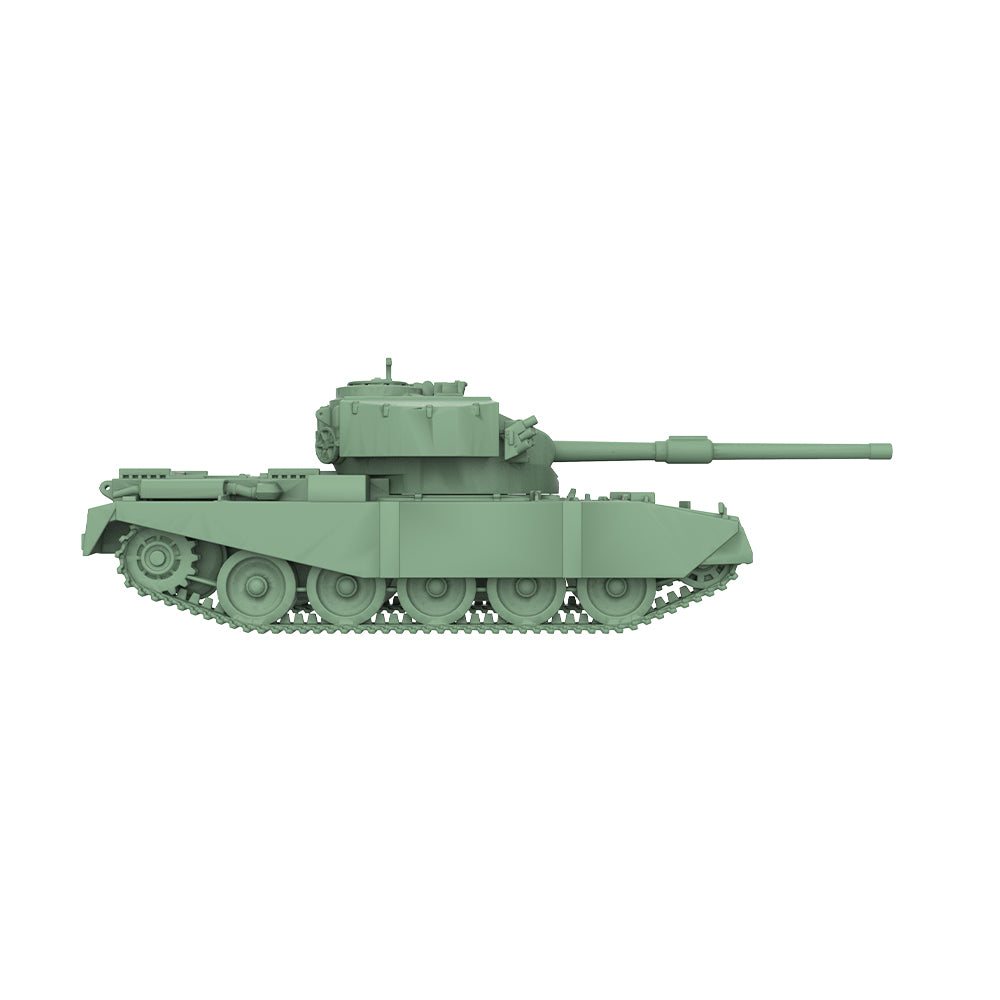 SSMODEL 916 Military Model Kit Britain FV4202 Medium Tank — detail view 5