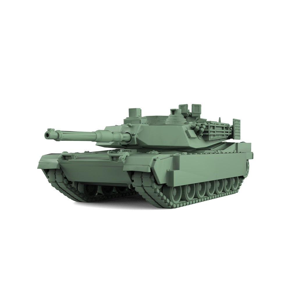 SSMODEL 923 Military Model Kit US M1A2 Abrams Main Battle Tank — detail view 2