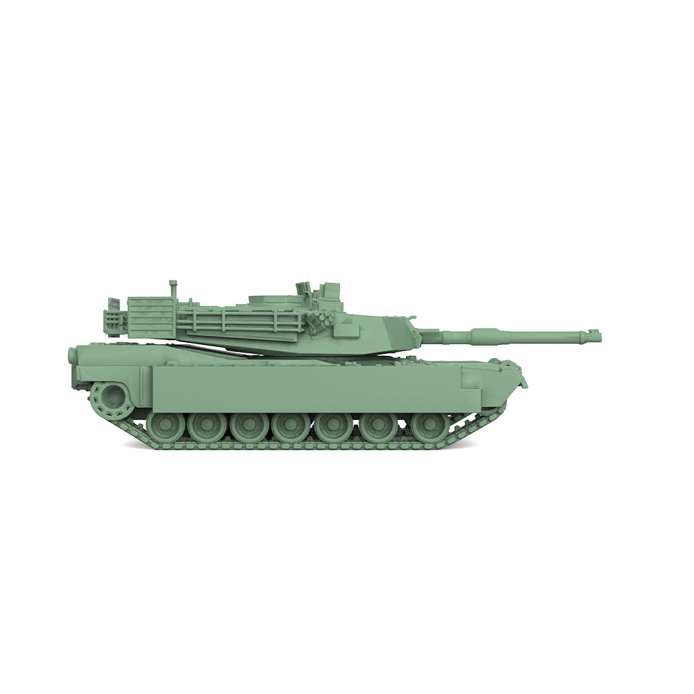 SSMODEL 923 Military Model Kit US M1A2 Abrams Main Battle Tank — detail view 4