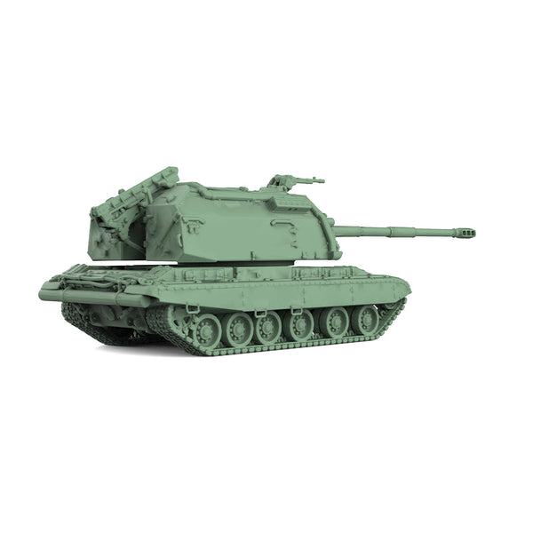 SSMODEL 935 Military Model Kit Soviet 2S1/6SMain Battle Tank