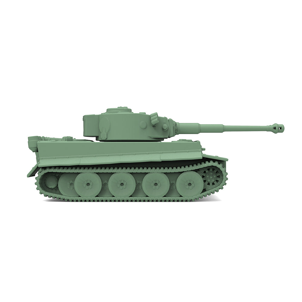 SSMODEL 936 Military Model Kit German Tiger Heavy Tank — detail view 4