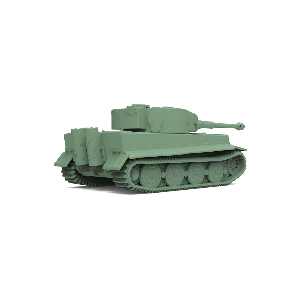 SSMODEL 937 Military Model Kit German TigerE Heavy Tank — detail view 2
